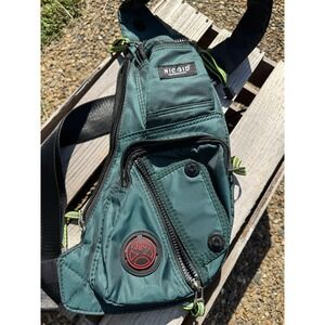 NICGID Sling Bag Chest Shoulder Backpack Crossbody Bags Casual Green